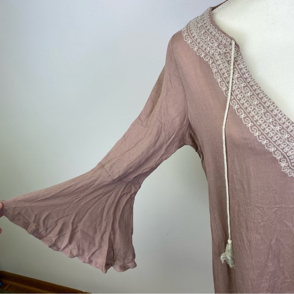 Tobi Boho Tunic with Embroidered Detail - Picture 6 of 14